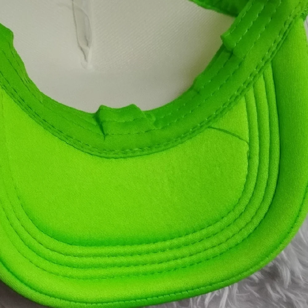 *NWOT Neon Green Pink & White 